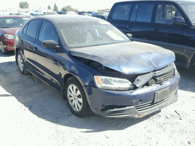 3VW2K7AJ5CM423013 - 2012 VOLKSWAGEN JETTA BASE 蓝色 照片 1