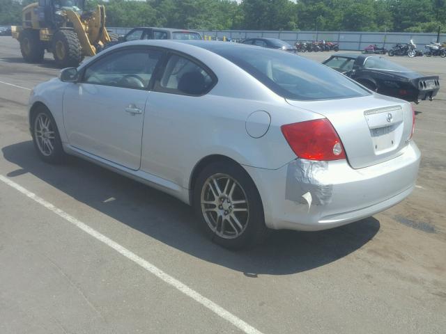 JTKDE167150029147 - 2005 TOYOTA SCION TC 银色 照片 3