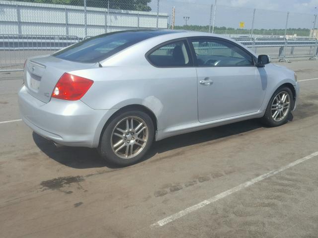 JTKDE167150029147 - 2005 TOYOTA SCION TC 银色 照片 4
