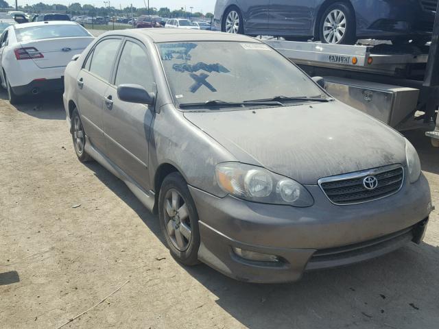 1NXBR32E47Z890946 - 2007 TOYOTA COROLLA GRAY photo 1