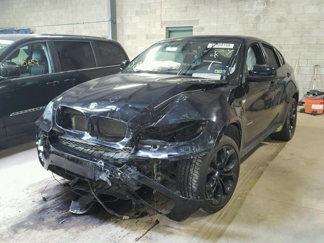 5UXFG8C59CLZ97190 - 2012 BMW X6 XDRIVE5 BLACK photo 2