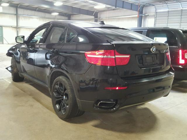 5UXFG8C59CLZ97190 - 2012 BMW X6 XDRIVE5 BLACK photo 3