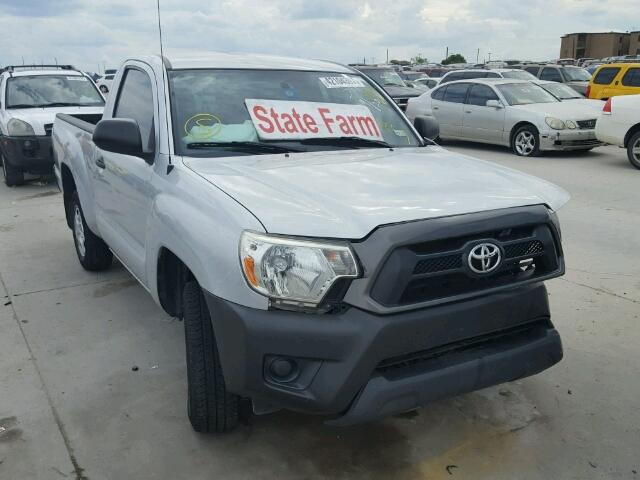 5TFNX4CN3CX013840 - 2012 TOYOTA TACOMA SILVER photo 1