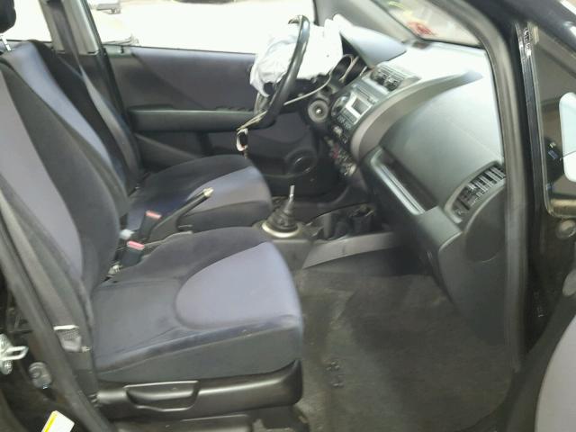 JHMGD37677S036778 - 2007 HONDA FIT S 黑色 照片 5