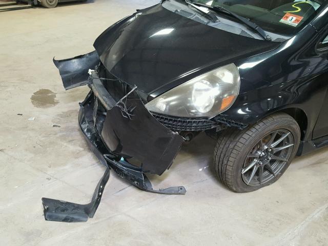 JHMGD37677S036778 - 2007 HONDA FIT S 黑色 照片 9