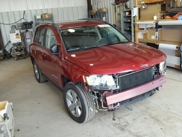 1C4NJDBB2FD393171 - 2015 JEEP COMPASS SP RED photo 1
