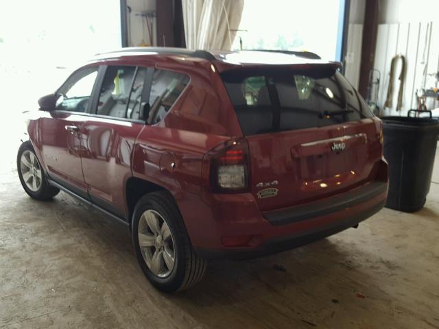 1C4NJDBB2FD393171 - 2015 JEEP COMPASS SP RED photo 3