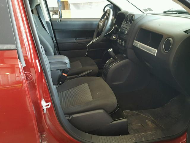 1C4NJDBB2FD393171 - 2015 JEEP COMPASS SP RED photo 5