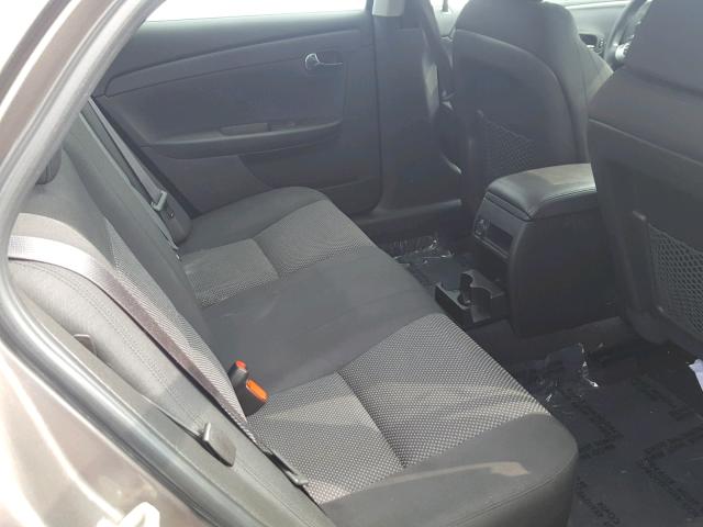 1G1ZC5E03AF320120 - 2010 CHEVROLET MALIBU 1LT ნაცრისფერი ფოტო 6