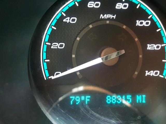 1G1ZC5E03AF320120 - 2010 CHEVROLET MALIBU 1LT ნაცრისფერი ფოტო 8