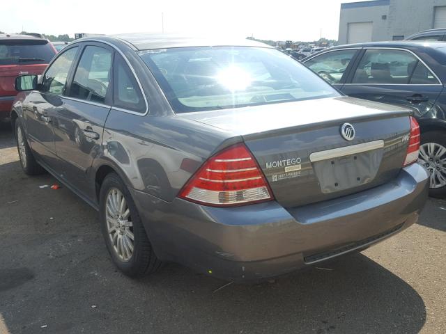 1MEFM43105G603599 - 2005 MERCURY MONTEGO PR 灰色 照片 3