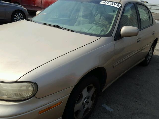 1G1NE52J83M621857 - 2003 CHEVROLET MALIBU LS ოქროსფერი ფოტო 10