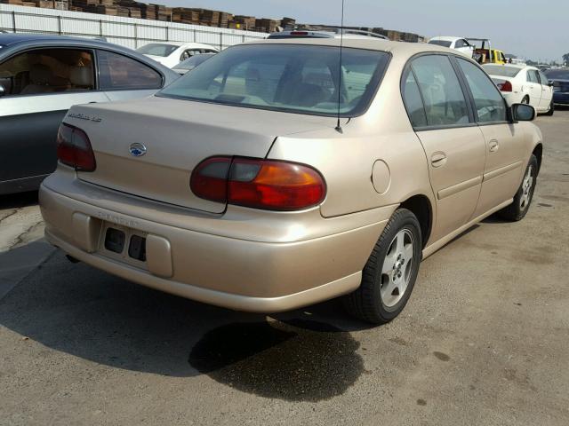 1G1NE52J83M621857 - 2003 CHEVROLET MALIBU LS ოქროსფერი ფოტო 4