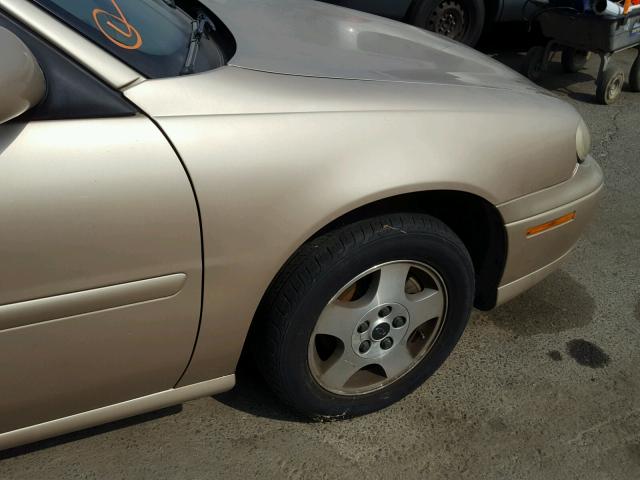 1G1NE52J83M621857 - 2003 CHEVROLET MALIBU LS ოქროსფერი ფოტო 9