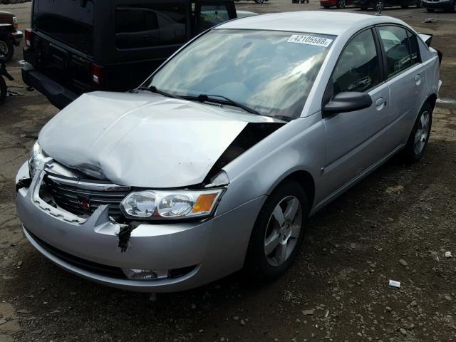 1G8AL58F47Z190127 - 2007 SATURN ION LEVEL SILVER photo 2
