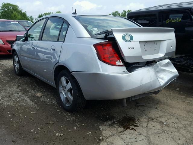1G8AL58F47Z190127 - 2007 SATURN ION LEVEL SILVER photo 3