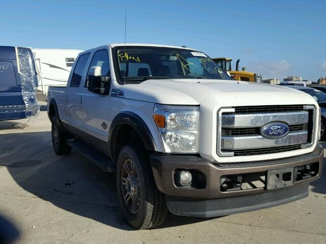 1FT7W2BT4GEB48424 - 2016 FORD F250 SUPER WHITE photo 1