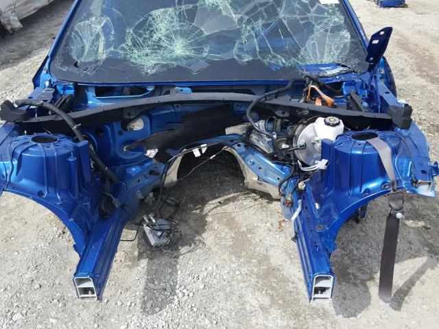 1G1FK1R68J0145279 - 2018 CHEVROLET CAMARO ZL1 蓝色 照片 7