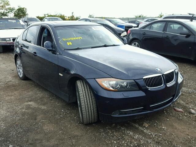 WBAVD53538A284497 - 2008 BMW 335 XI BLUE photo 1