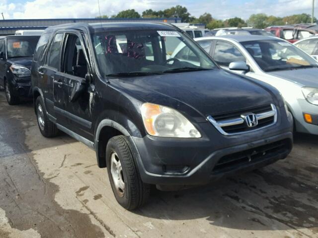 JHLPD68444C016831 - 2004 HONDA CR-V BLACK photo 1