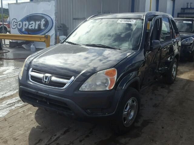 JHLPD68444C016831 - 2004 HONDA CR-V BLACK photo 2