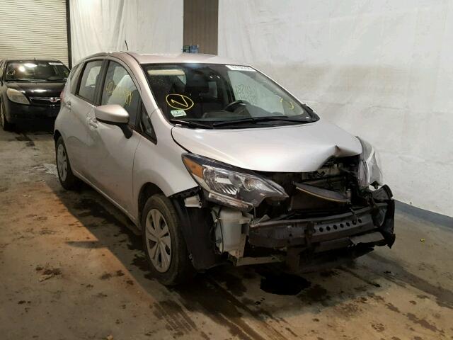 3N1CE2CP0HL377450 - 2017 NISSAN VERSA NOTE SILVER photo 1