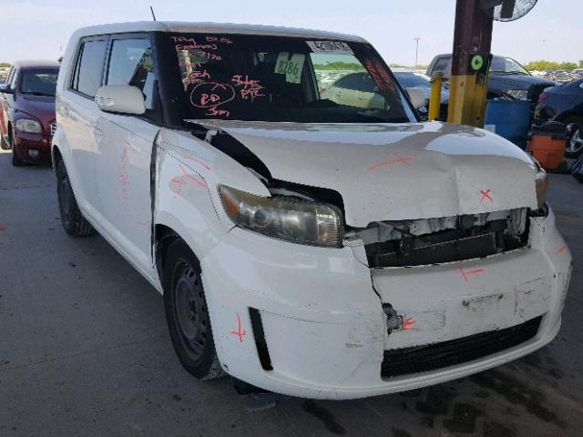 JTLKE50EX81001833 - 2008 TOYOTA SCION XB Weiß Foto 1