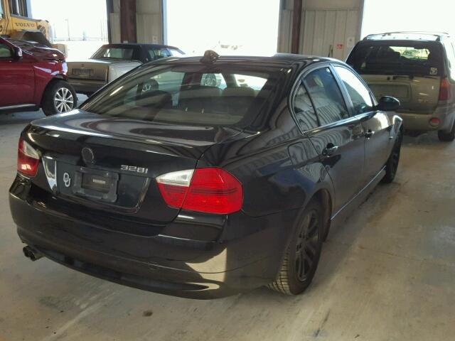 WBAVA33507PG49469 - 2007 BMW 328 I BLACK photo 4