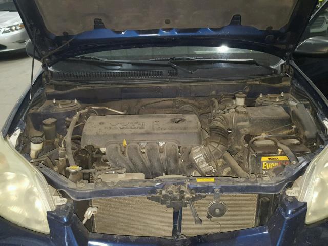 2T1KR32E66C619953 - 2006 TOYOTA COROLLA MA BLUE photo 7