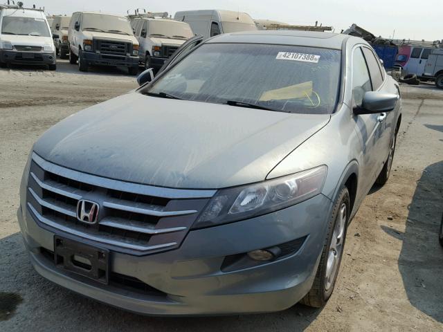 5J6TF2H52CL005138 - 2012 HONDA CROSSTOUR TURQUOISE photo 2