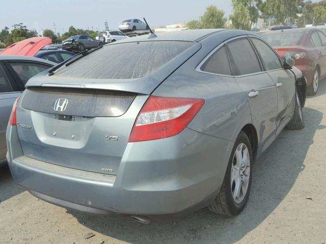 5J6TF2H52CL005138 - 2012 HONDA CROSSTOUR TURQUOISE photo 4