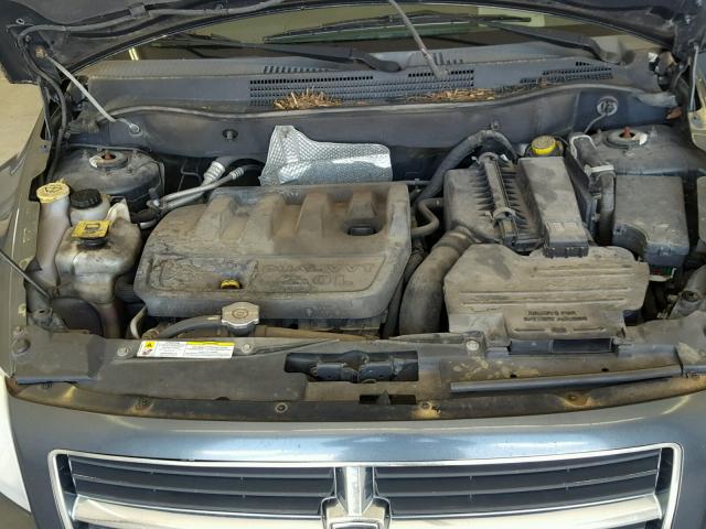 1B3HB48B97D579522 - 2007 DODGE CALIBER SX GRAY photo 7