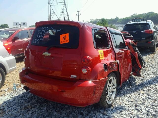 3GNCA73X79S622720 - 2009 CHEVROLET HHR SS 红色 照片 4