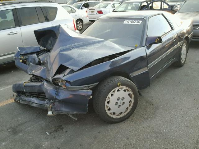 JT2MA70L2H0045575 - 1987 TOYOTA SUPRA BLUE photo 2