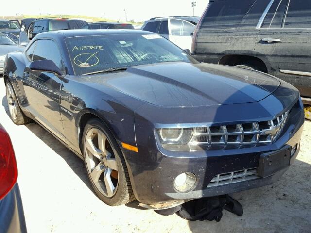 2G1FC1ED4B9182077 - 2011 CHEVROLET CAMARO BLUE photo 1