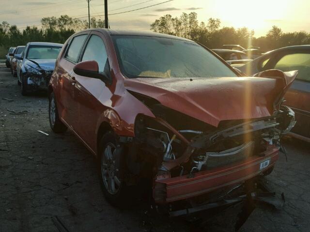 1G1JB6SH2C4170824 - 2012 CHEVROLET SONIC LS 红色 照片 1