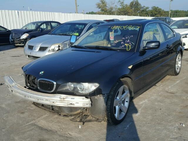 WBABD33484PL04913 - 2004 BMW 325 CI BLACK photo 2