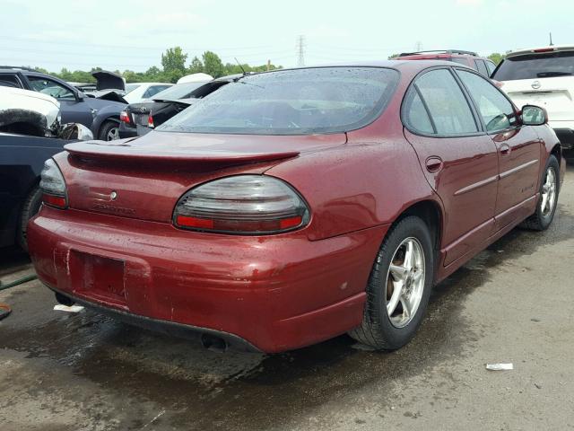 1G2WP52K93F163141 - 2003 PONTIAC GRAND PRIX BURGUNDY photo 4