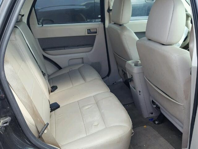 1FMCU0D7XBKB97688 - 2011 FORD ESCAPE XLT BLACK photo 6