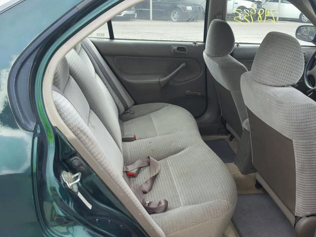 2HGEJ6614YH573076 - 2000 HONDA CIVIC BASE Yaşıl foto 6