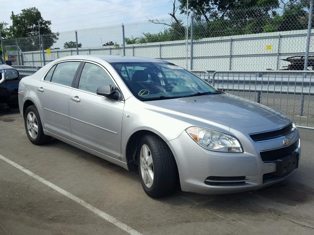 1G1ZG57B18F158176 - 2008 CHEVROLET MALIBU LS SILVER photo 1