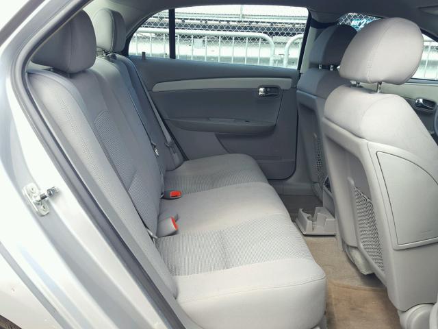 1G1ZG57B18F158176 - 2008 CHEVROLET MALIBU LS SILVER photo 6