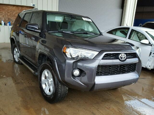 JTEZU5JR1G5132067 - 2016 TOYOTA 4RUNNER GRAY photo 1