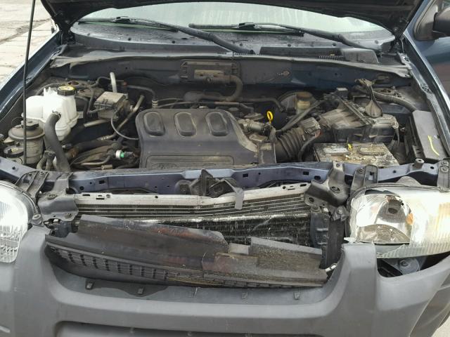 1FMCU04161KA95914 - 2001 FORD ESCAPE XLT GRAY photo 7