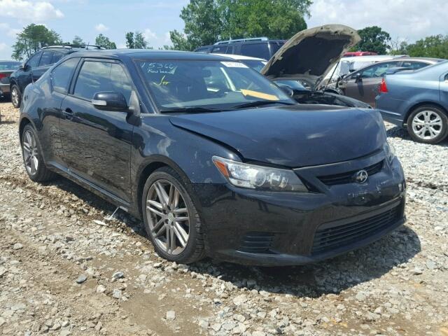 JTKJF5C70D3051603 - 2013 TOYOTA SCION TC BLACK photo 1