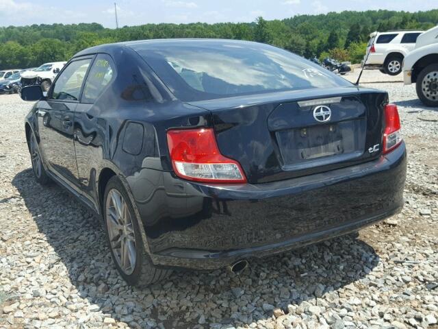 JTKJF5C70D3051603 - 2013 TOYOTA SCION TC 黑色 照片 3