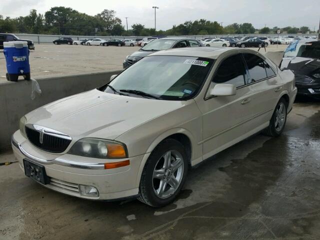 1LNHM87A92Y623573 - 2002 LINCOLN LS BEIGE photo 2