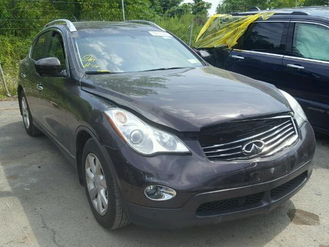 JN1AJ0HR7AM755244 - 2010 INFINITI EX35 BASE BROWN photo 1