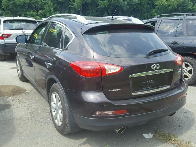 JN1AJ0HR7AM755244 - 2010 INFINITI EX35 BASE BROWN photo 3