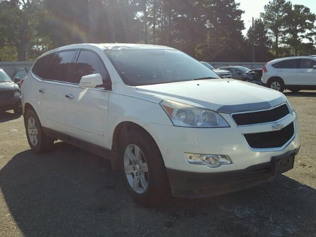 1GNKVGED6BJ135423 - 2011 CHEVROLET TRAVERSE L WHITE photo 1